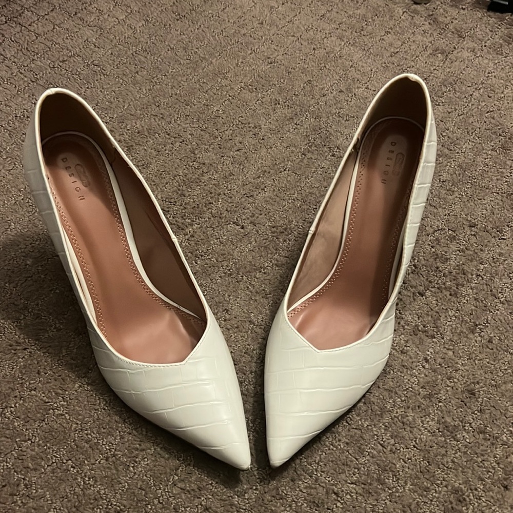 white heels